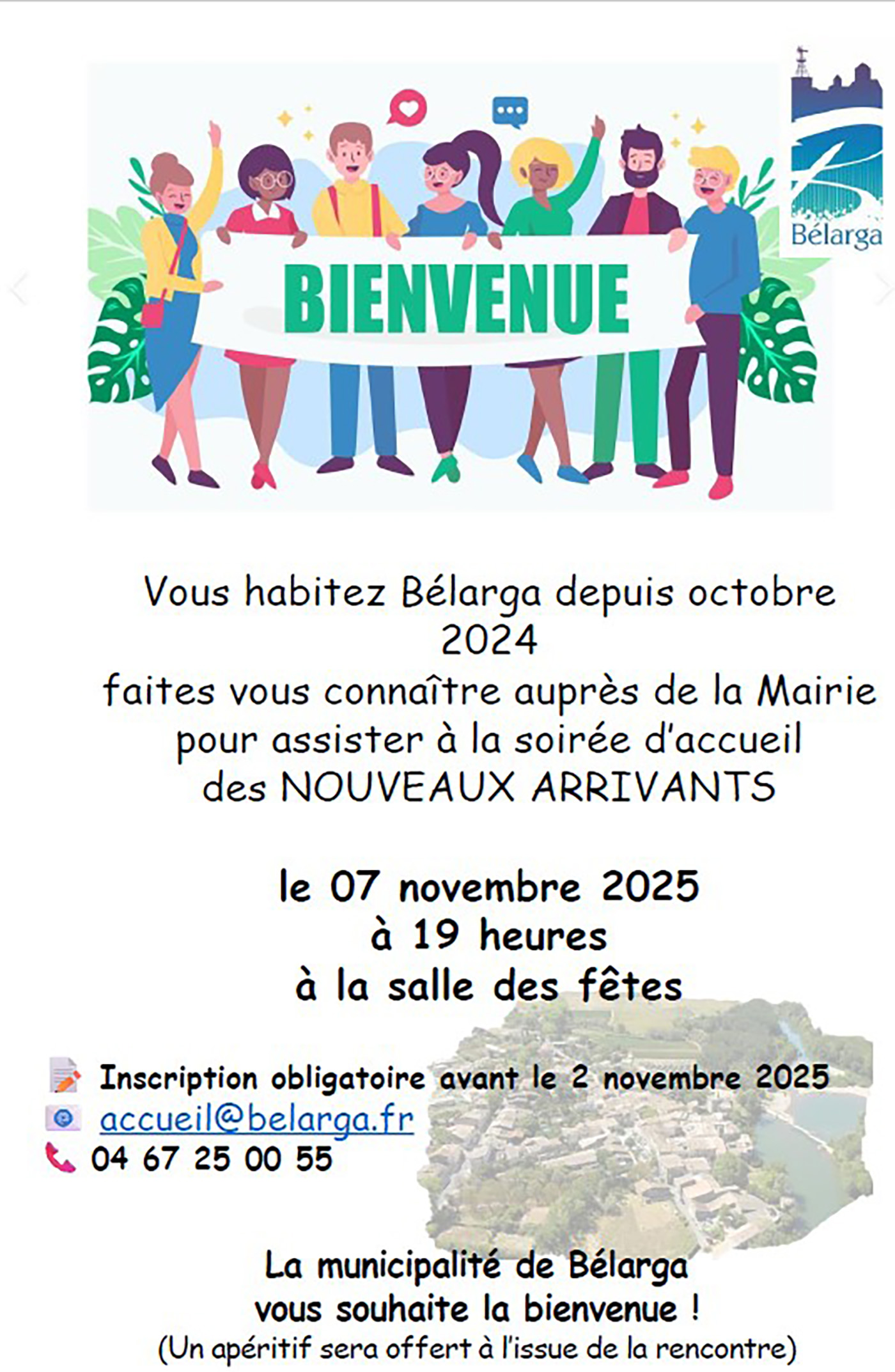 accueil nouveaux arrivants 2025